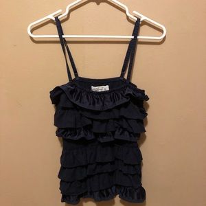 Layered Navy Tank Top